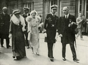 Their Majesties at Edinburgh During the Jubilee Celebrations of King George V' 1935, 1937.