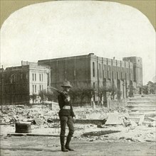 Ruins of St. Ignatio's Catholic Church', 1906.