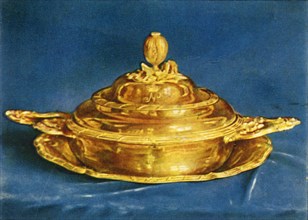 Covered Bowl and Plate', 1938.