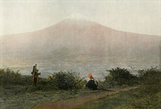 Le Fousi-Yama, Voican du Japon', (Mount Fuji, Volcano in Japan), 1900.