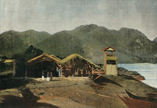 Tuyen-Quan - Poste Optique', (Tuyen Quan - Lookout Tower), 1900.
