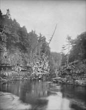Upper End of Au Sable Chasm, the Adirondacks', c1897.