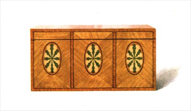 Inlaid Satin-wood Tea-Caddy, 1908.