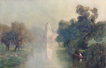 Morning Mists, Hemingford Grey', 1906.