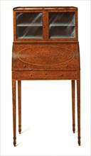 Amboyna-wood Writing Cabinet. 1908.