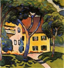 House in Tegernsee, 1910.