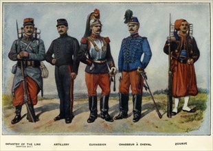 Types of the French Army', 1919.
