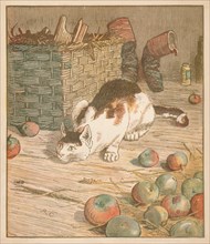 The cat that ate the rat that ate the malt...', c1878.