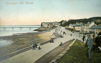Clevedon - The Parade', 1907.