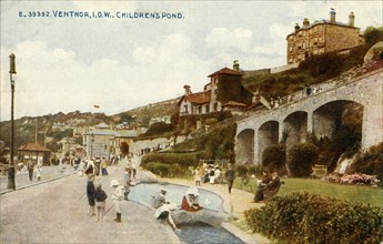 Ventnor, I.O.W - Children's Pond', 1919.