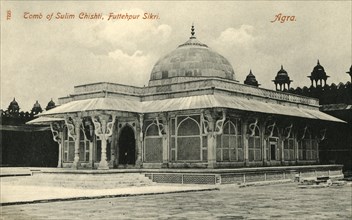Tomb of Sulim Chishti, Futtehpur Sikri. Agra'.