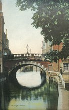 The Bridge, Newbury', late 19th-early 20th century.