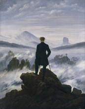 Wanderer above the Sea of Fog, c. 1817.