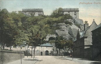 Nottingham Castle', late 19th-early 20th century.