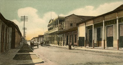 Guantanamo - Calle Calixto Garcia', 1907.