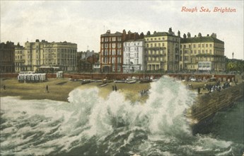 Rough Sea, Brighton', late 19th-early 20th century.