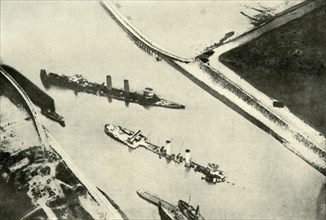 The Blocking of Zeebrugge Harbour', (1919).
