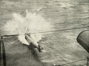 Torpedo Entering the Water', (1919).
