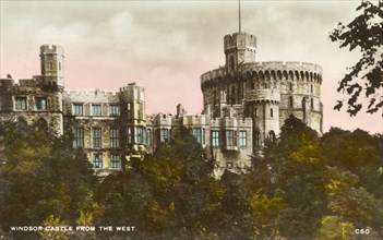 Windsor Castle from the West', 1935.
