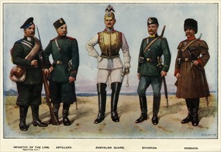 Types of the Russian Army', 1919.