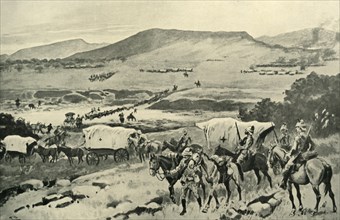 Generals French and Hutton Crossing the Vaal into Transvaal Territory', (1901).