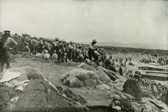 Landing Troops at Suvla Bay', (1919).