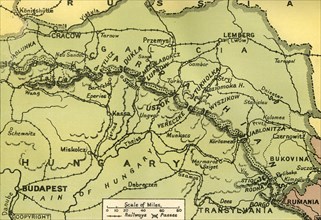 The Carpathian Passes', 1919.