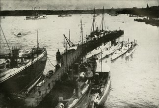 Kiel Harbour', (1919).