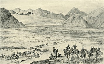 The Action on the Heights Above Charasia, October 6, 1879', (1901).