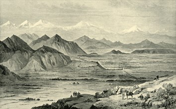 Kabul, Looking North from the Hill above the British Camp at Beni Hissar, October 8, 1879', (1901).