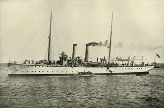 The German Gunboat "Panther"', (1919).