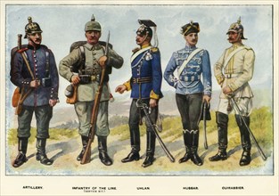 Types of the German Army', 1919.