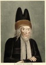 Portrait of David Sintzheim (1745-1812) , 1800s.