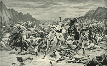 The Victory of Kandahar (Cavalry Pursuit to the Arghandab River)', (1901).