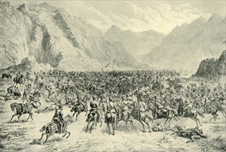 Charge of Punjab Cavalry in the Second Action Near Charasia, on 24th April 1880', (1901).