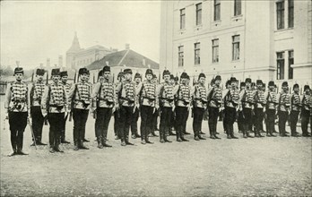 Servian Cavalry on Parade', (1919).