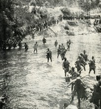 The King's African Rifles Crossing The Ruwu River, German East Africa', (1919).