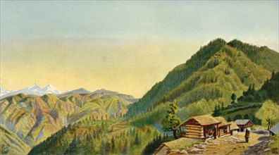 "The Retreat", Mushobra, General Roberts's Home on the Hills Near Simla', 1850s, (1901).