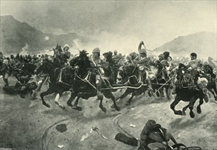 Maiwand - Saving the Guns', (1901).