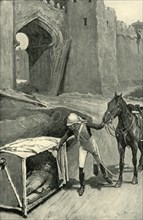 Roberts Finds Nicholson Mortally Wounded Under the Walls of Delhi', (1901).