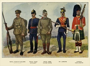 Types of the British Army', 1919.