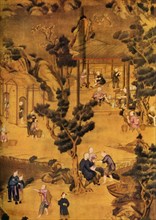 Chinese Wallpaper in Coutts' Bank', 18th century, (1934).
