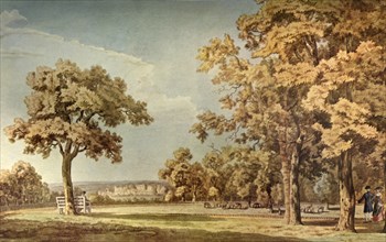 Windsor Castle from the Great Park Near the End of the Long Walk', 1740-1798, (1934).