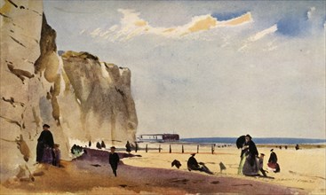 Coast Scene, Normandy', c1860, (1934).