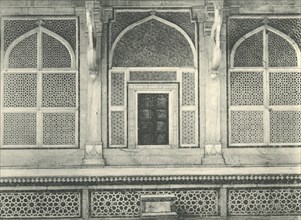 Agra. Screen of Sulim Chishti's Tomb, Futtehpur Sikri'.