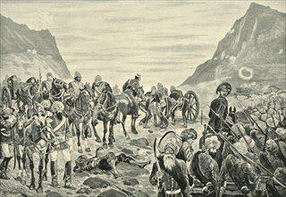 Attack in the Kuram Valley', (1901).