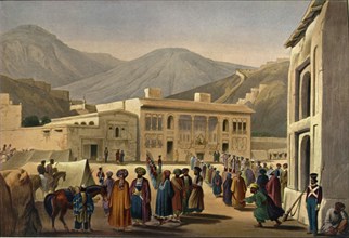 Inside the City of Kabul (The Bala Hissar)', c1840, (1901). s