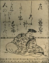 The poet Taira no Kanemori', c1610, (1924).