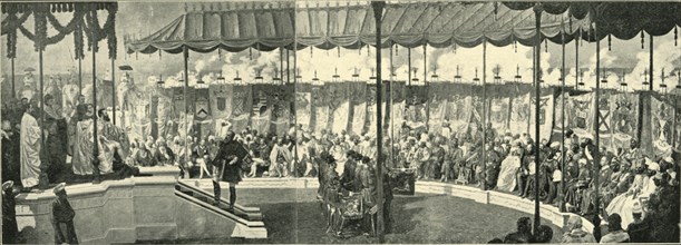 The Imperial Assemblage at Delhi', 1877, (1901).