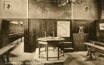 Eton College, Head Master's Room', late 19th-early 20th century.  s